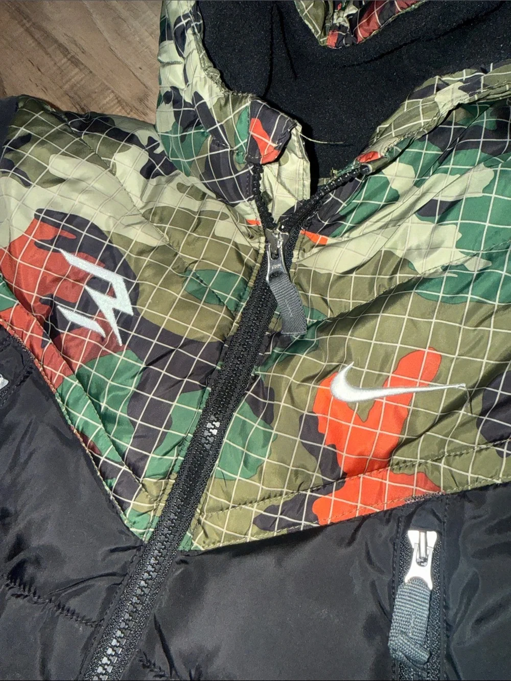 Nike 3BRAND by Russell Wilson youth puffer jacket size 6/7 L